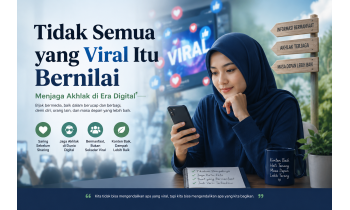Tidak Semua yang Viral Itu Bernilai: Menjaga Akhlak di Era Digital