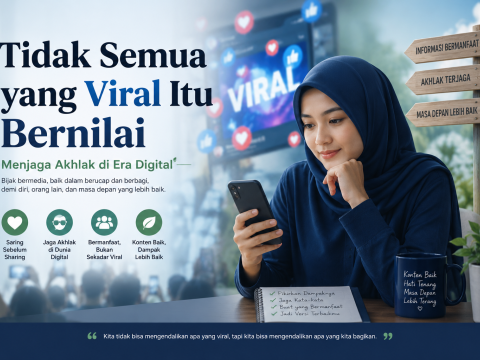 Tidak Semua yang Viral Itu Bernilai: Menjaga Akhlak di Era D