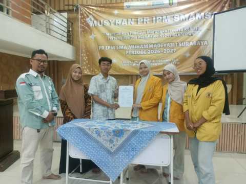 Musyran PR IPM SMAMSA Tetapkan Lubab sebagai Ketua Umum Peri