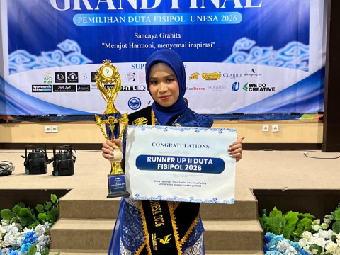 Alumni SMAM 1 Surabaya Talitha Amelia Sabet Runner up II Dut