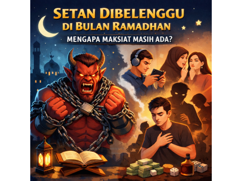 Setan Dibelenggu di Bulan Ramadhan, Mengapa Maksiat Masih Ad
