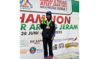 POPROV KE-9 SISWI SMAMSA BORONG 2 MEDALI EMAS